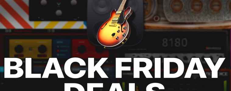 The Best Black Friday Plugin Deals for GarageBand Users