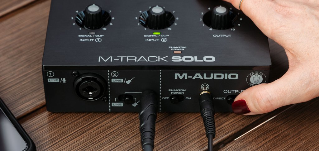 M-audio M-track solo review